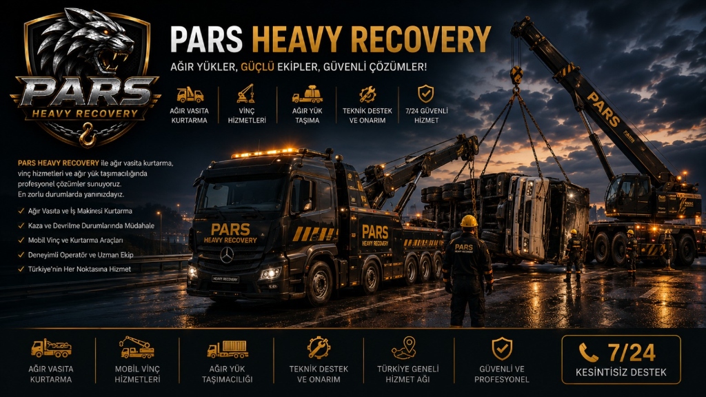 Pars Heavy Recovery Ağır Vasıta Çekici