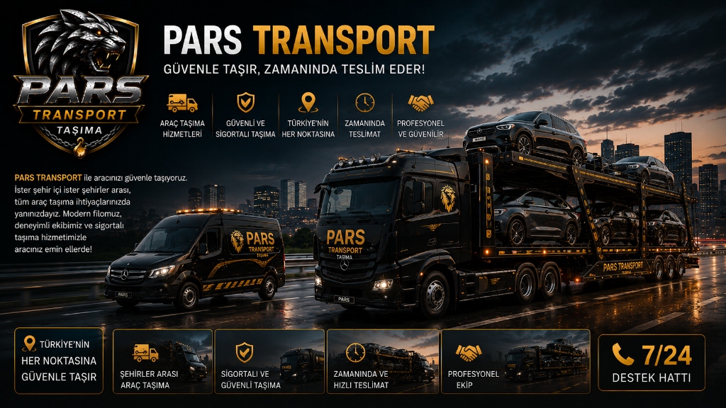 Pars Transport Şehirler Arası Araç Taşıma
